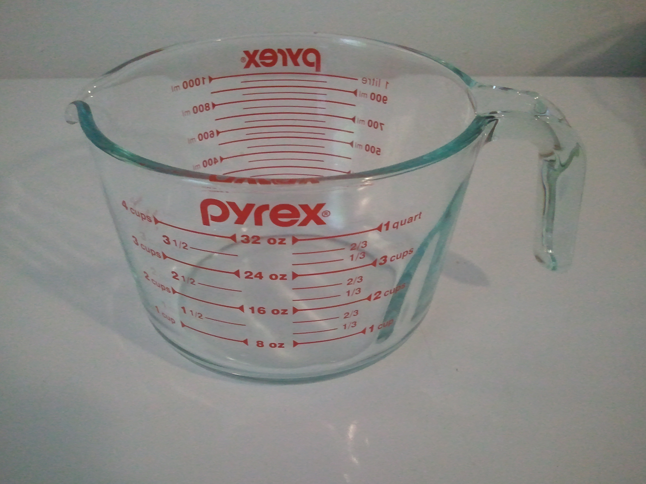 Pyrex Glass Chemistry Measuring Cup 12 Oz Pyrex Glass 